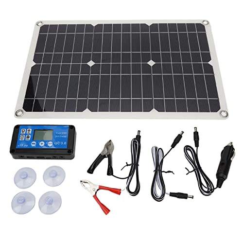 Solar Panel Kit, 100W Monocrystalline Solar Charger Kit