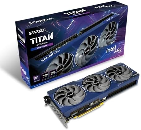 Sparkle Intel Arc B580 Titan OC, 12GB GDDR6, Torn Cooling 2.0, Ve...