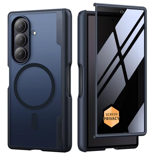 Coque Z Fold 7 anti-choc avec protège-écran et charnière MagSafe fine