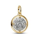 Qulmlxis Medal of Love Fashion Charms Compatible for Bracelets,S925 Sterling Silver Charms,For Women Jewelry Present