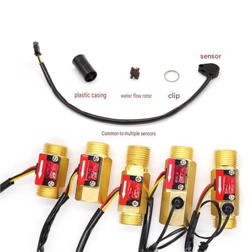 Rotor sensor Hall 15x32 de pulso precisión para regular el flujo de agua en pack de 5 unidades 5