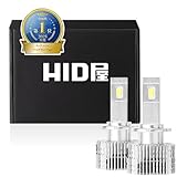 HID屋 D4S 20200cd(カンデラ) LED ヘッドライト 爆光 6500k ホワイト 車検対応 加工不要 純正HIDを簡単LED化 Dシリーズ 2本1セット