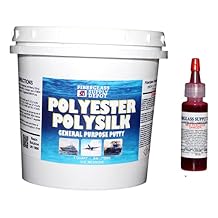 Fiberglass Supply Depot Polysilk General Purpose Polyester Putty Quart