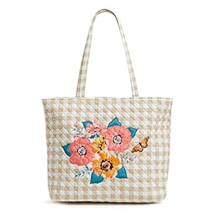 Vera Bradley Women’s Cotton Vera Tote Bag