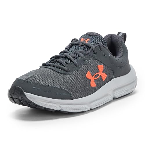 Under Armour Charged Assert 10 - Tenis de correr para hombre, (016) Antracita/Antracita/Rojo Ares, 42 EU