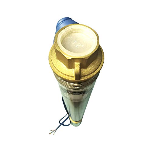 Schraiberpump 3" Submersible Deep Well Pump 1Hp 230V 362Ft 17Gpm W/Control Box 2 Year Warranty - Stainless Steel Includes Wire Splice Kit - Model 3752M #TOP5