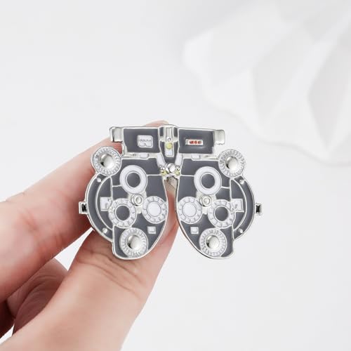 Image of Medical Optometrists Enamel Brooch Ophthalmology Vision Test Optometry Pin Jewelry for Doctor Nurse Backpack Lapel Badge