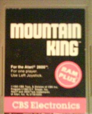 Atari 2600 - Mountain King - By CBS Electronics