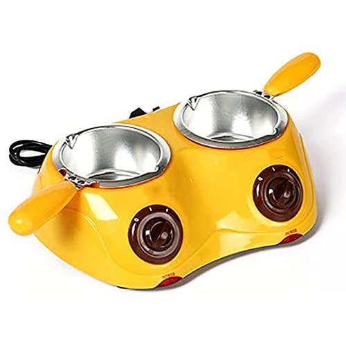 Dual Mini Fondue Candy Maker Kit eléctrico para chocolate 500 G miniatura 1