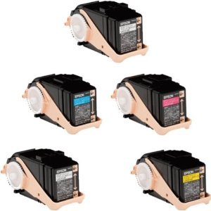 Amazon | エプソン LPC3T18/LPC3T17 カラー4色セット+黒1個 大容量