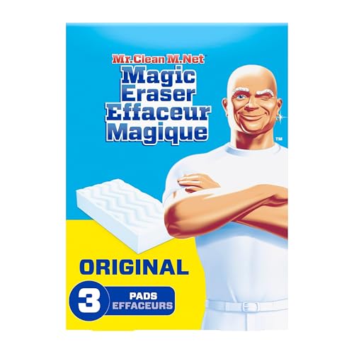 Mr. Clean Original Magic Eraser Cleaning Pads with Durafoam, 3 Count