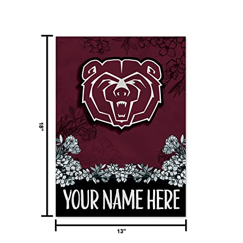 Image of Rico Industries NCAA Standard /Primary Personalized Garden Flag
