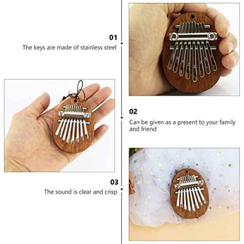 BIENKA 2 Ensembles/9 pièces 8 Touches Doigt Piano Mini Kalimba Doigt Piano 8 Touches Mini Piano - Les Beatles, Paul McCartney, John Lennon, RIngo Starr, George Harrison BIENKA 2 Ensembles/9 pièces 8 Touches Doigt Piano Mini Kalimba Doigt Piano 8 Touches Mini Piano – Image 7