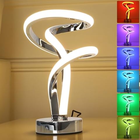 Lightess Spiral Touch Table Lamp Cover