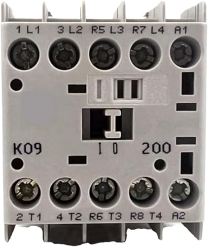 Contacteur miniature rail DIN 24 V CC commande moteur 4 pôles 2NO 2NF