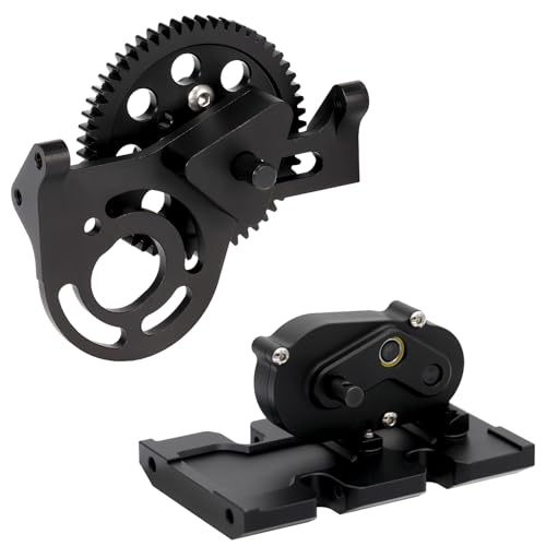 AMK 1/10 Transmission 30% OD Transfer Case Forward Motor Mount with Delrin Spur Gear for 1/10 RC...
