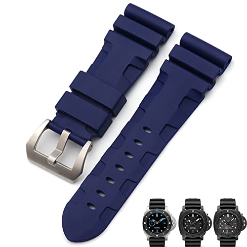 Bracelet en caoutchouc 24 mm Panerai Submersible PAM orange