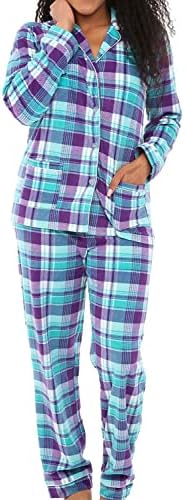 Alexander Del Rossa Women's Soft Warm Fleece Pajamas Plush Lounge...