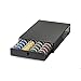 NIFTY Nespresso Store 40 Large or Small Pods Vertuoline Capsule Storage Drawer, Satin Black Finish