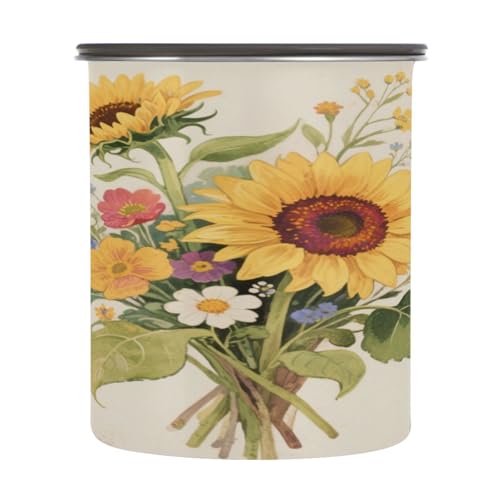 Envase para café hermético acero inoxidable 900ml