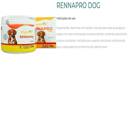 Organnact Suplemento Rennapro Dog 120G