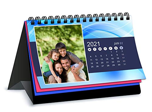 Brown Cloud Personalized Table/Desk Calendar with Personalised/Customized Photographs/Message/Quote for Personal/Corporate Gift (002) (1)-image-9
