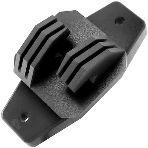 Isolador Cerca Elétrica W Preto Reforçado - C/50