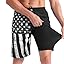 American Flag-black