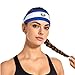 Cute El Salvador Flag Running Headbands for Women Men Fashion Sweatbands Elastic Hairband for Yoga, Cycling