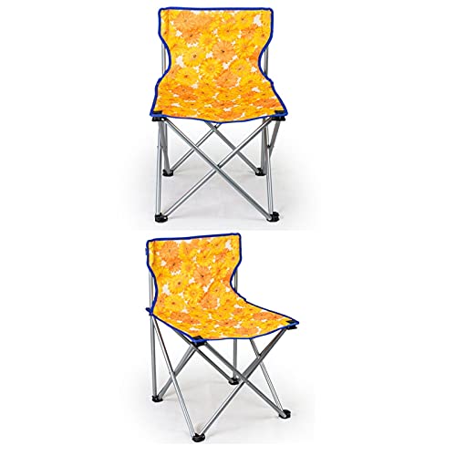 Table de camping légère et chaises de pique-nique pliables orange L - 6