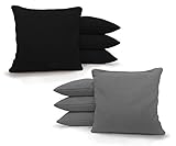 Tailgating Pros Regulation Cornhole Bags - Set of 8 - Corn Filled & Handmade 25+ Color Options