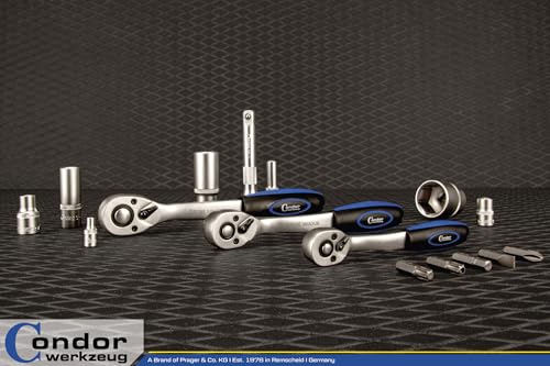 Coffret de clés à douilles 191 pièces Condor Outils 1171 en acier robuste de 4 à 32 mm