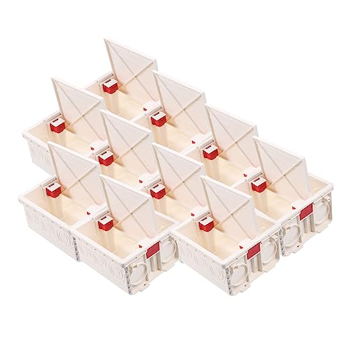 DOITOOL 10er Set Feuerhemmende Unterputzdosen