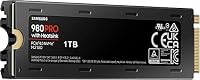 Samsung 980 PRO NVMe M.2 SSD mit Heatsink, 1 TB, PCIe 4.0, 7.000 MB/s Lesen, 5.000 MB/s Schreiben, Interne SSD mit Kühlkörper für Konsolen-Gaming, MZ-V8P1T0CW – Ansicht 7
