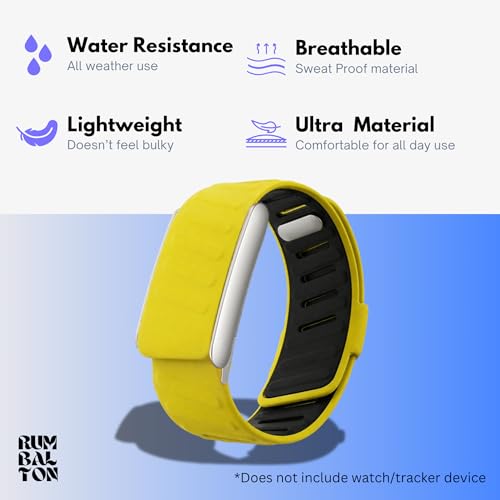 Image of Premium Sports Strap for Whoop 5.0 - One & Peak 2025 Released Band Replacement Strap Accessory | Ultra Soft Felt | Sweat Resistant, Silicone Band for Fitness, Workouts (Device Not Included)