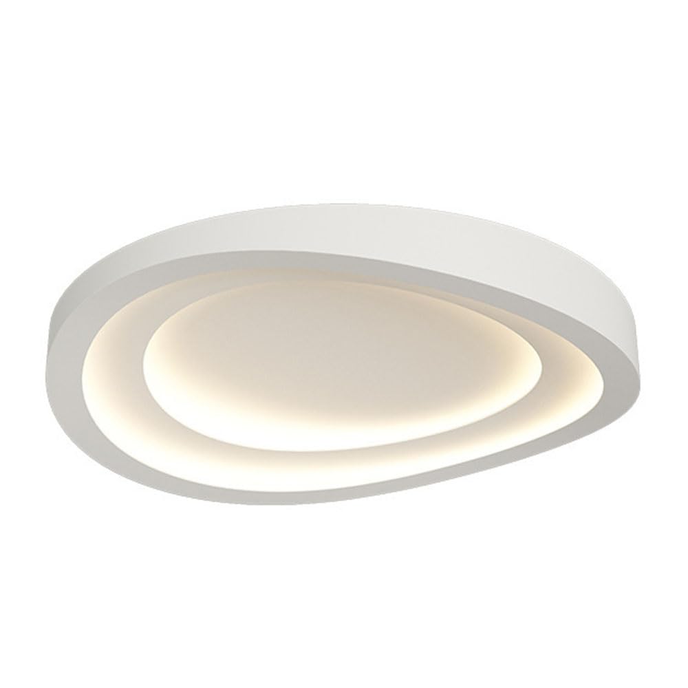 Oświetlenie Sufitowe Atmosphere Nordyckie Minimalistyczne Oświetlenie Z Kloszem Akrylowym Trójkolorowa Okrągła Lampa Sufitowa Z Funkcją Ściemniania Łatwe W Montażu Kreatywne Lampy Panelowe KNBVFHG