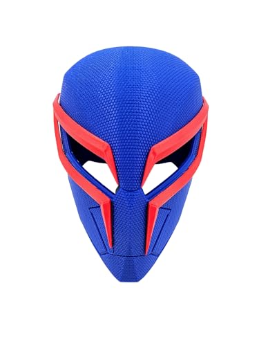 Cosplay Life 2099 Face Shell - Cosplay Mask, Halloween Outfit Accessory, Detachable Back Plate and Lenses (Blue)
