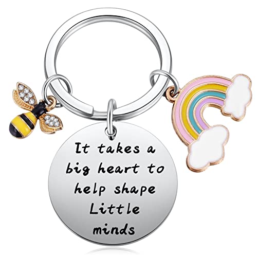 Teacher Thank You Keychain Gifts, Graduation Keyring For Best Teachers, Teacher Appreciation Week Present For Women Men #TOP13