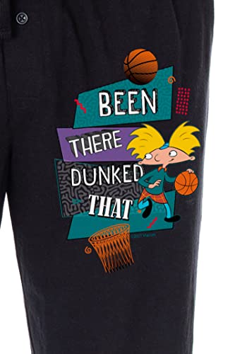 Nickelodeon Mens' Hey Arnold! Been There Dunked That Sleep Pajama Pants3