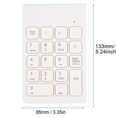 Teclado numérico inalámbrico soobu de 18 teclas para introducir datos en PC 7