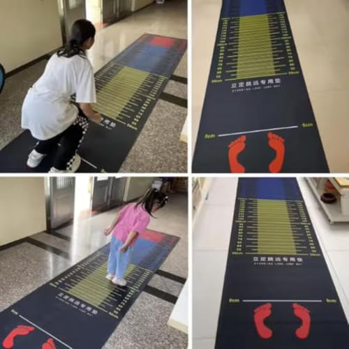 Colchoneta de salto de longitud para pruebas de interior y gimnasio 7