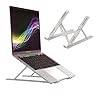 Suporte de Notebook em Alumínio Ajustável e Dobrável — Ergonômico com 6 Ângulos, Compatível com MacBook, HP, Dell, Lenovo e iPad de 10” a 17”