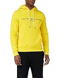 Tommy Hilfiger TOMMY LOGO HOODY, Hoodies Hombre, Amarillo (Vivid Yellow), S