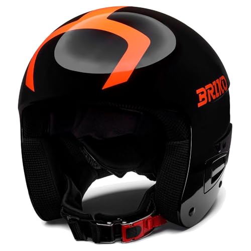 Casco Briko Vulcano Fis 6.8 Junior XS con carcasa rígida aerodinámica para nieve