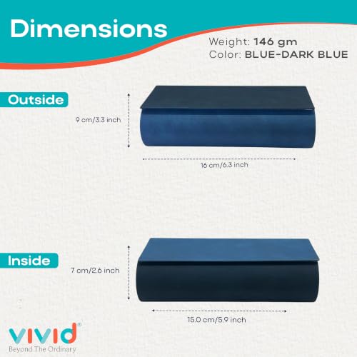 Image of VIVID Unisex Specs Magnetic Eyewear Dabbi Faux Leather Hard Case Cover
