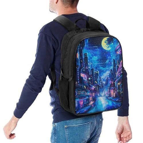 Mochila infantil de gran capacidad Night View para solucionar la falta de espacio escolar 5