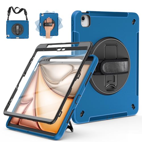 Image of Miesherk Case for iPad Air 13 Inch M4 /M3 /M2(2026 /2025 /2024) Shockproof,Blue