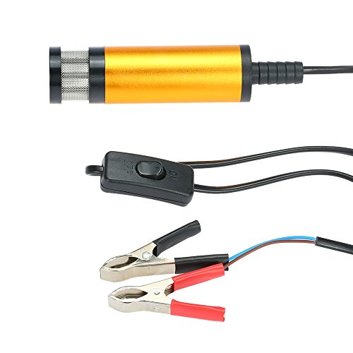 mewmewcat Bomba de água de óleo diesel para combustível 12V Bomba de transferência para caravana de