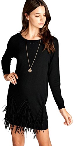 Image of ToBeInStyle Women's Classic Long Sleeve V-Neck Pullover Sweater