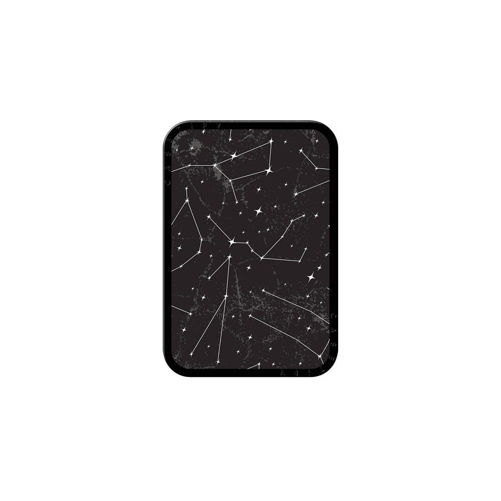 [CASETiFY] Snappy™ カードホルダースタンド [MagSafe対応/薄型 軽量] - Constellation - ブラック